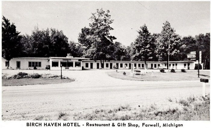 Birch Haven Motel - Vintage Postcard (newer photo)